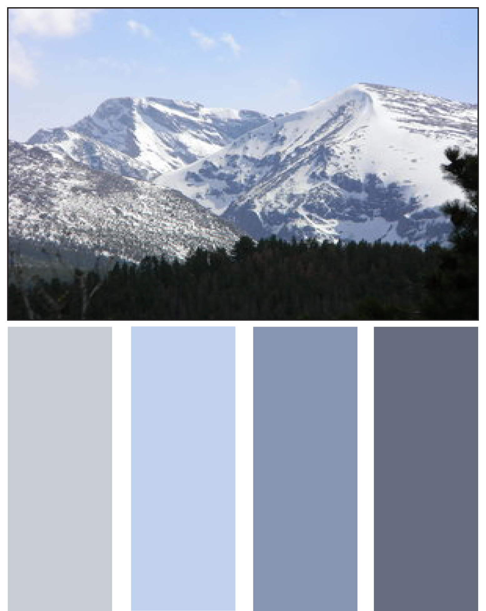 Mountains Color Palette - Custom Home Builders & New Home Communities